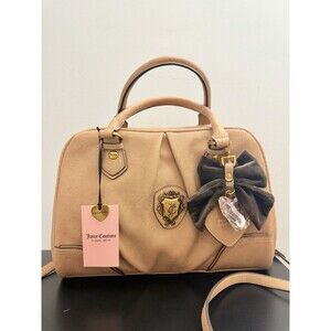 Juicy Couture Romance Satchel Bag in Pecan NWT